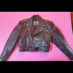 Vintage Leather motorcycle jacket